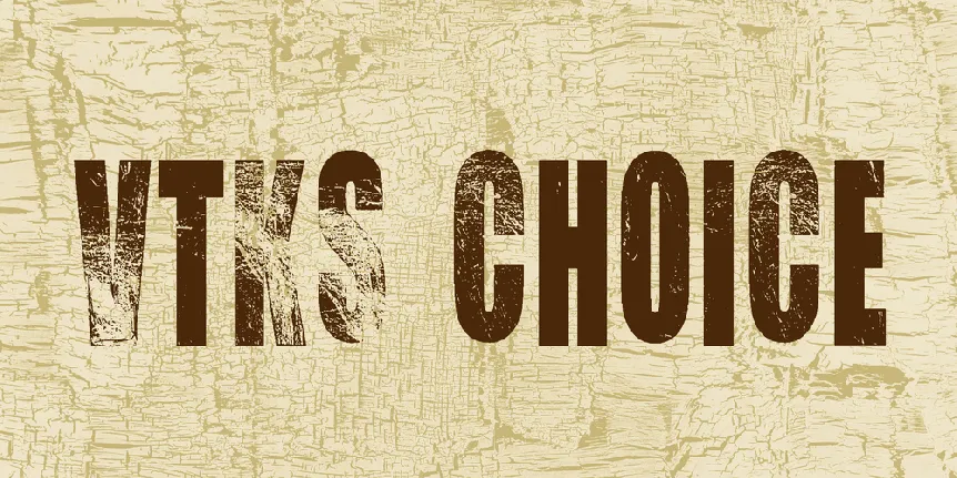 VTKS CHOICE font