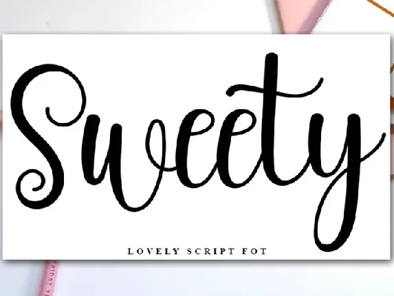 Sweety Typeface font