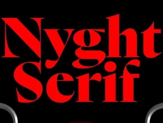 Nyght font