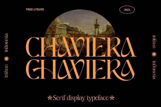 Chaviera font