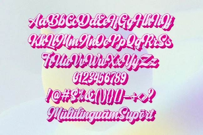 Spring Magic font