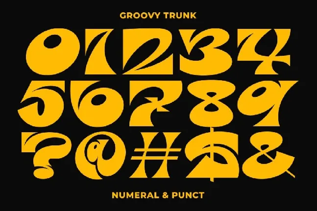 Groovy Trunk font