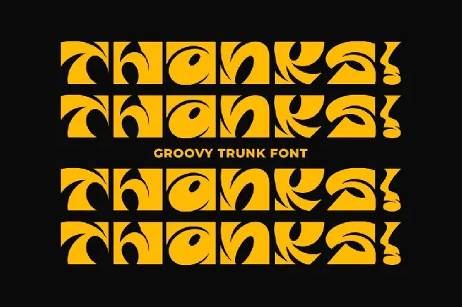 Groovy Trunk font