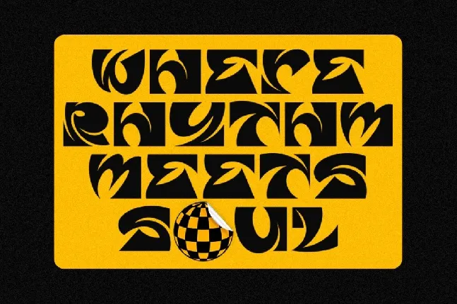 Groovy Trunk font