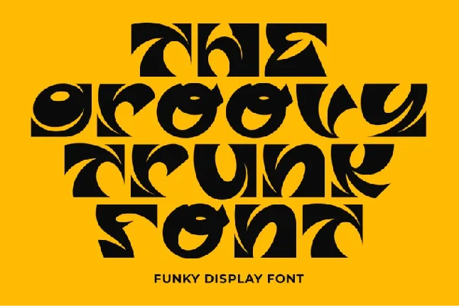 Groovy Trunk font