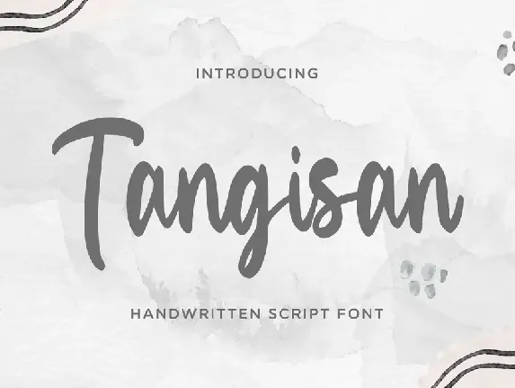 Tangisan Free Trial font