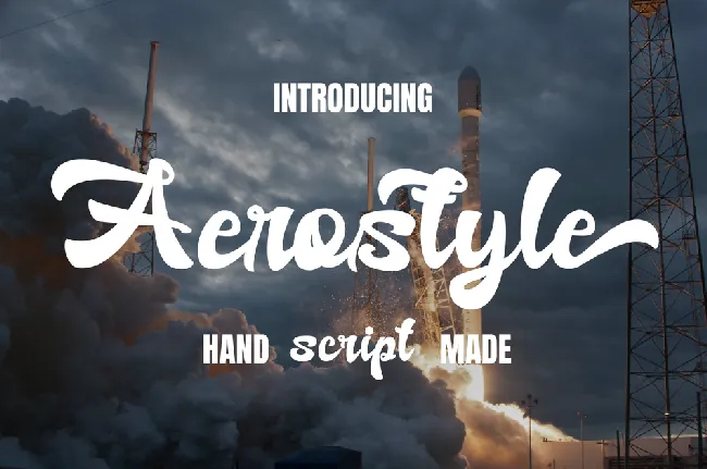 aerostyle font