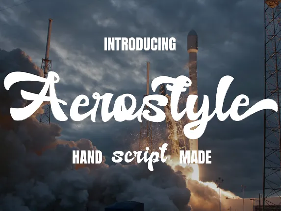 aerostyle font