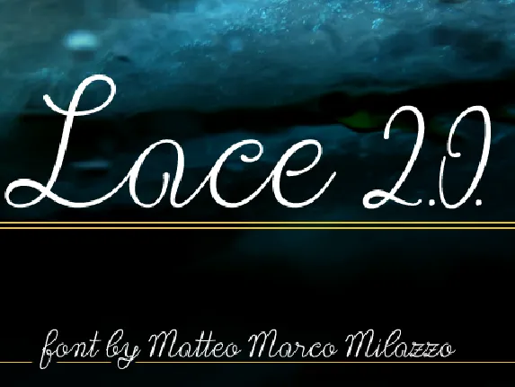 Lace 2.0 font