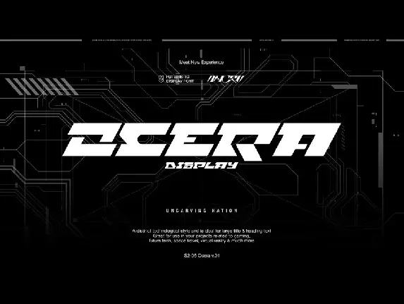 Ocera font