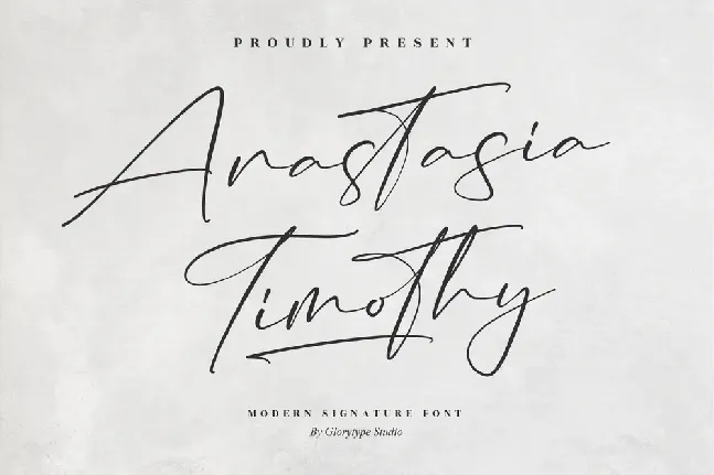 Anastasia Timothy font