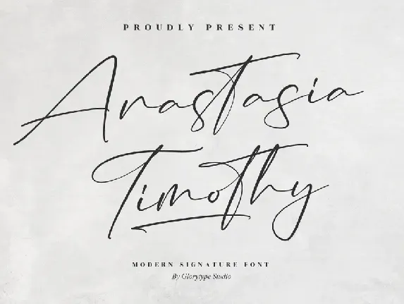 Anastasia Timothy font