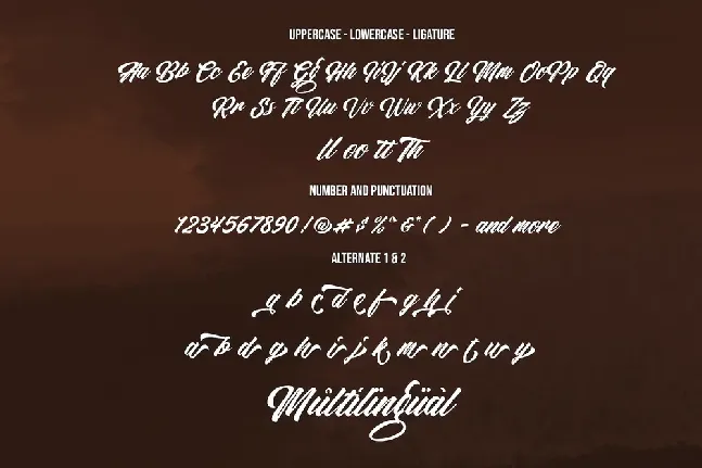 Restu Bundah font