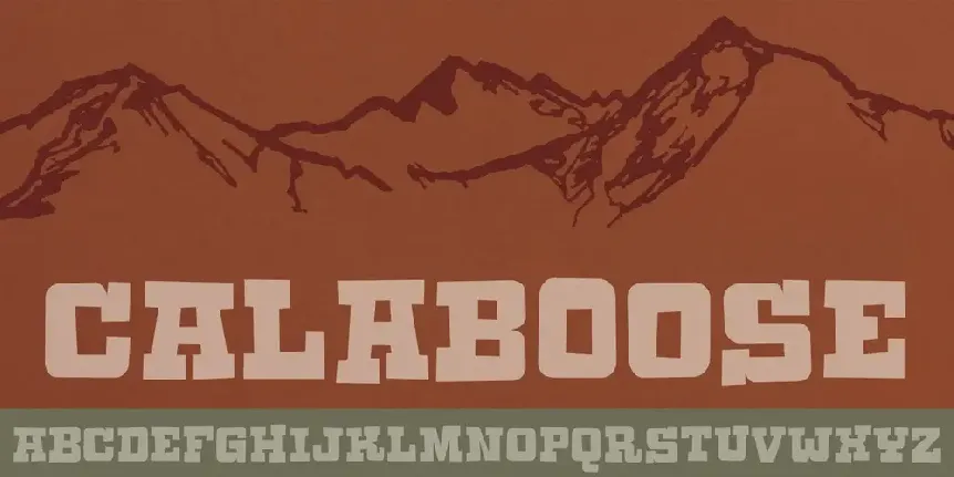 Calaboose DEMO font