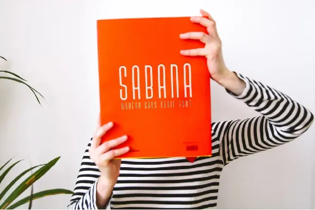 Sabana font