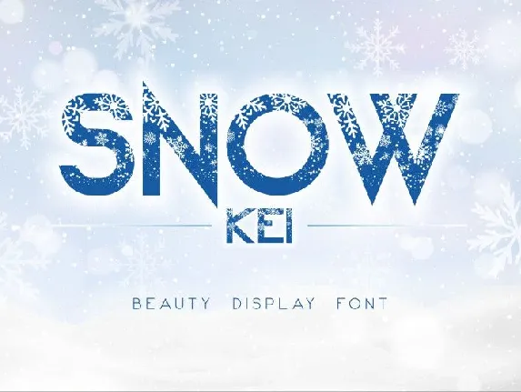 Snow Kei font