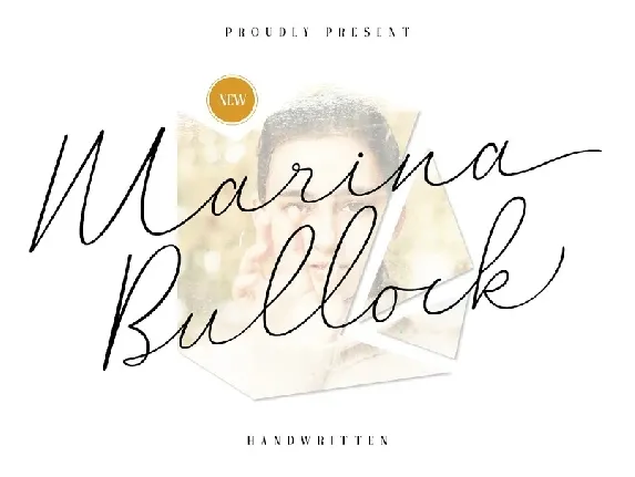 Marina Bullock font