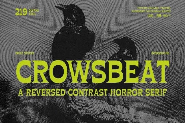 Crowsbeat Demo font