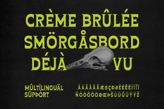 Crowsbeat Demo font