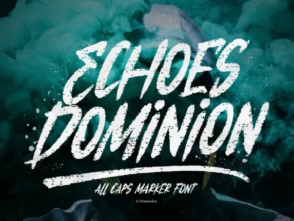 Echoes Dominion font