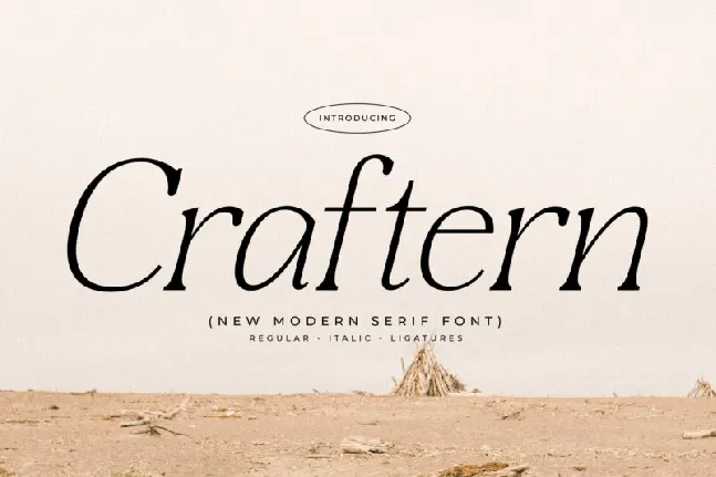 Craftern Typeface font