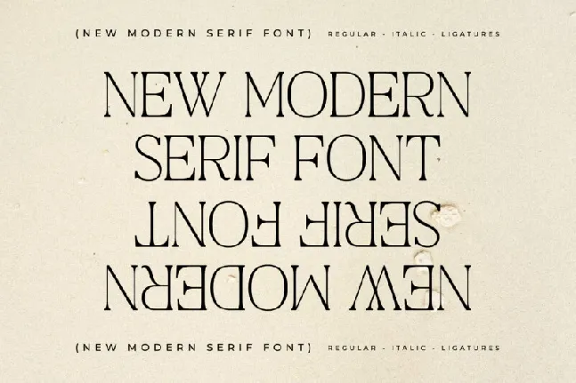 Craftern Typeface font