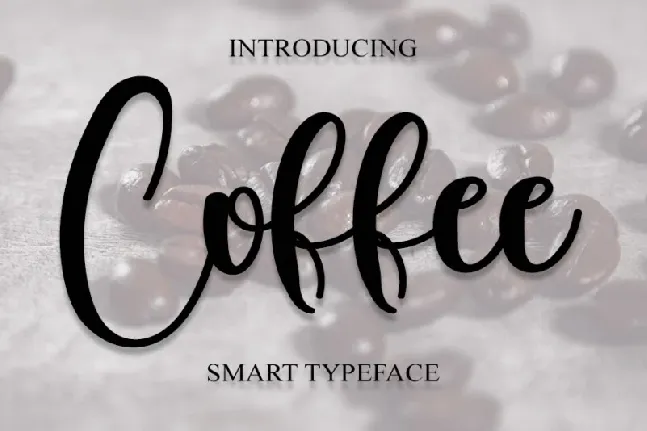 Coffee Script Typeface font