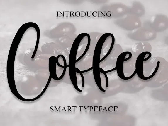 Coffee Script Typeface font