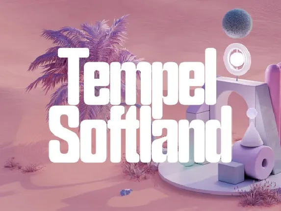 Tempel Softland font