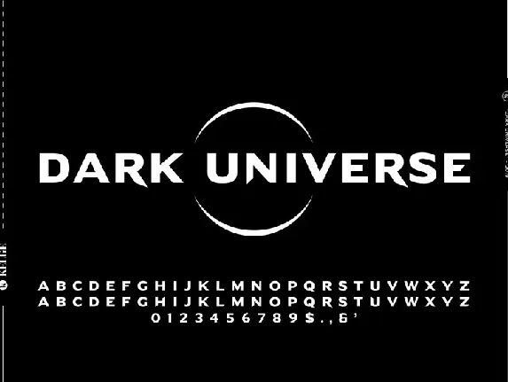 Dark Universe Free font