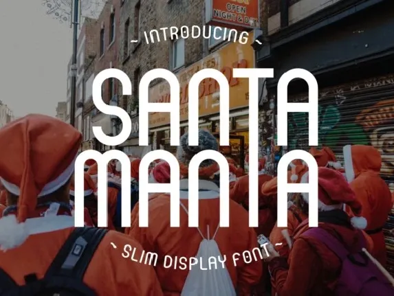 Santa Manta font