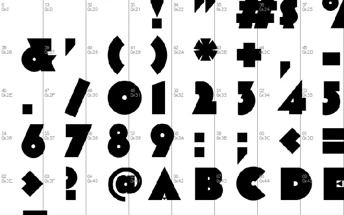 Mostra Nuova font