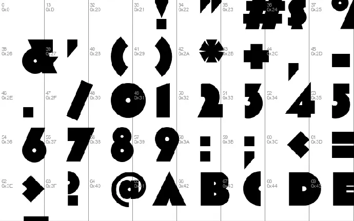 Mostra Nuova font