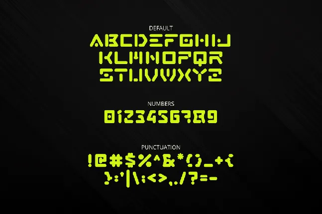 Enigmatic DEMO font