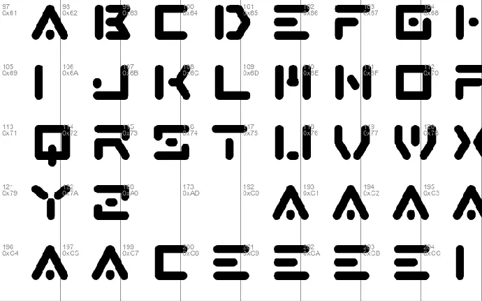 Enigmatic DEMO font