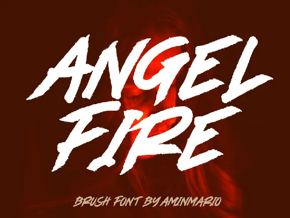 ANGEL FIRE font