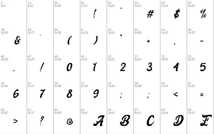 Freedam Theory font