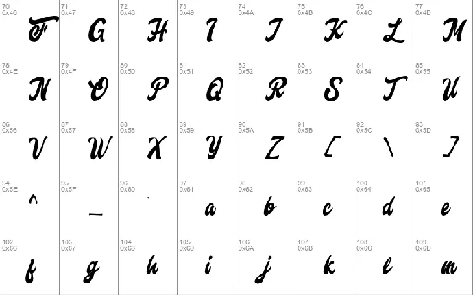 Freedam Theory font