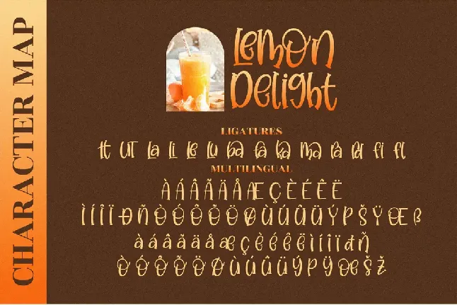 Lemon Delight font