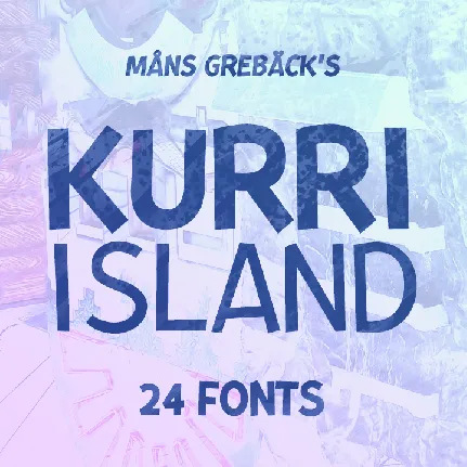 Kurri Island PERSONAL font