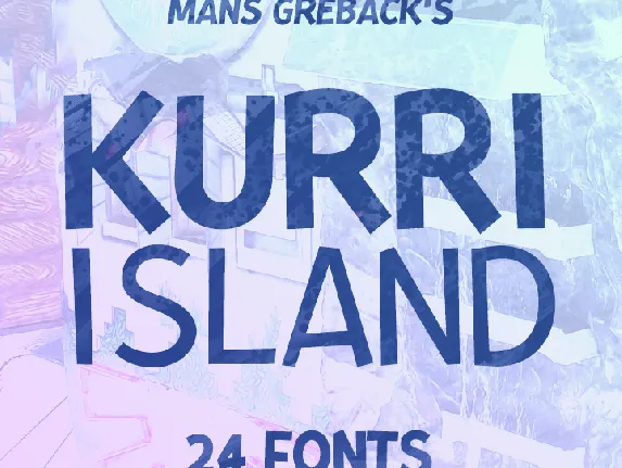 Kurri Island PERSONAL font