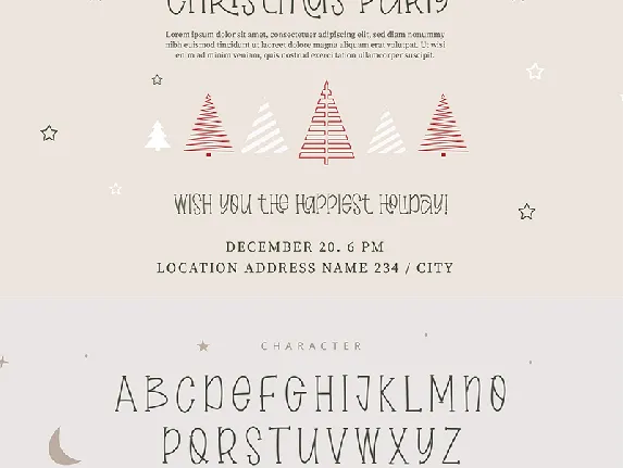 Glisten font