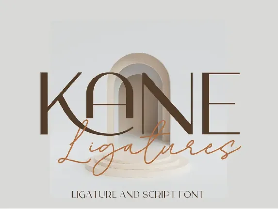 Kane font