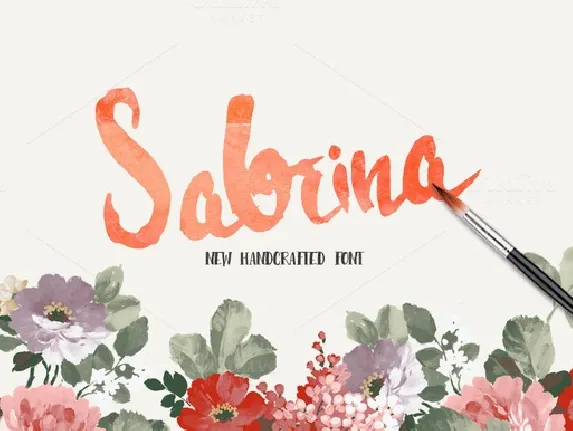 Sabrina Handmade Free font