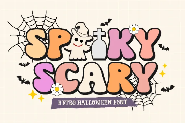 Spooky Scary font