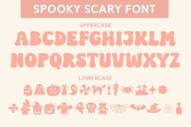 Spooky Scary font