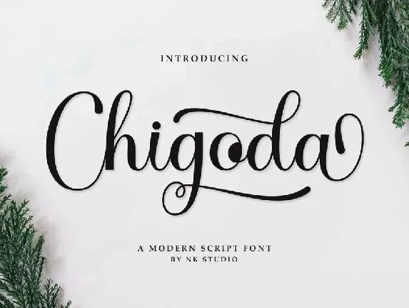 Chigoda font