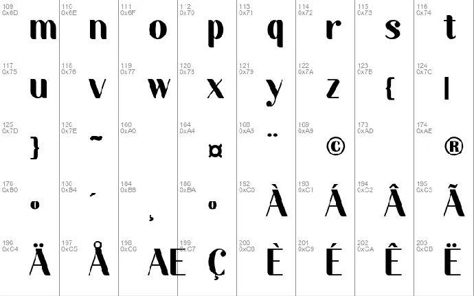 Autolinker font