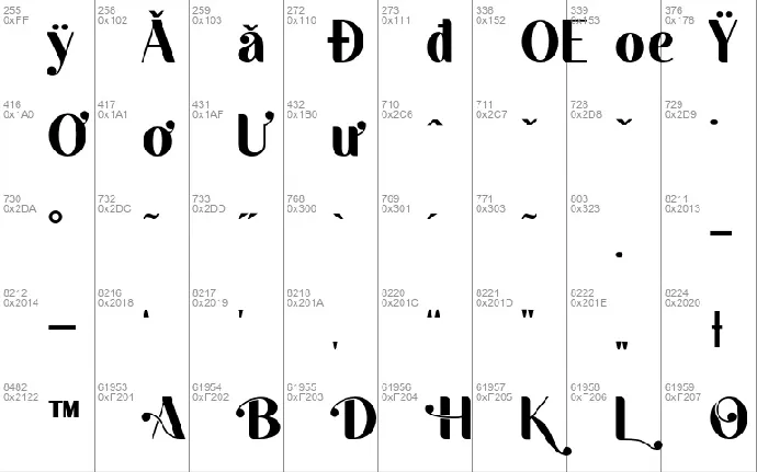 Autolinker font