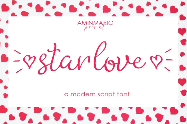 (star love) font